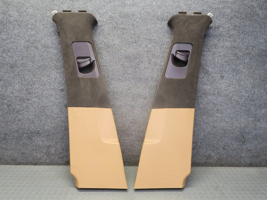 2011-2018 Porsche Cayenne 958 Interior B Pillar Trim Cover Panel Set of 2