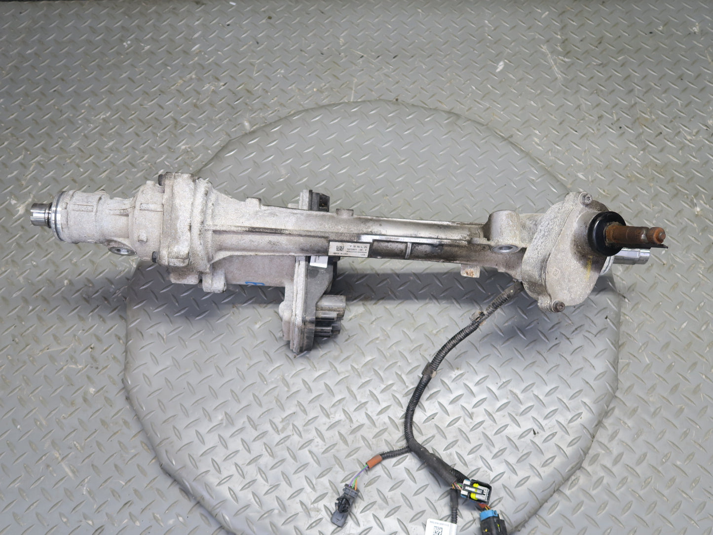 2016-2019 Tesla Model S 75D AWD Electric Power Steering Gear Rack & Pinion 99K