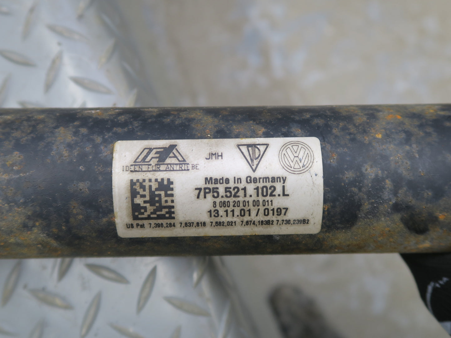 2011-2018 Porsche Cayenne 958 4.8L AWD Rear Drive Shaft Driveshaft 7P5521102L