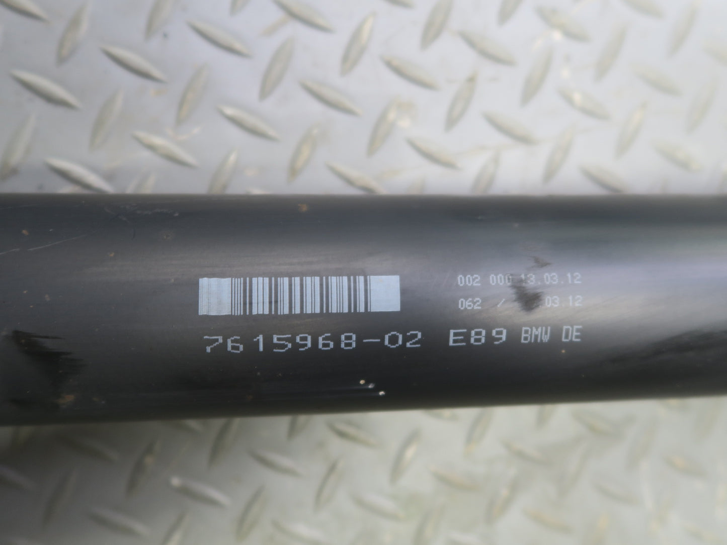 12-16 BMW E89 Z4 28i A/T RWD Rear Drive Shaft Driveshaft 84K Miles 7615968 OEM