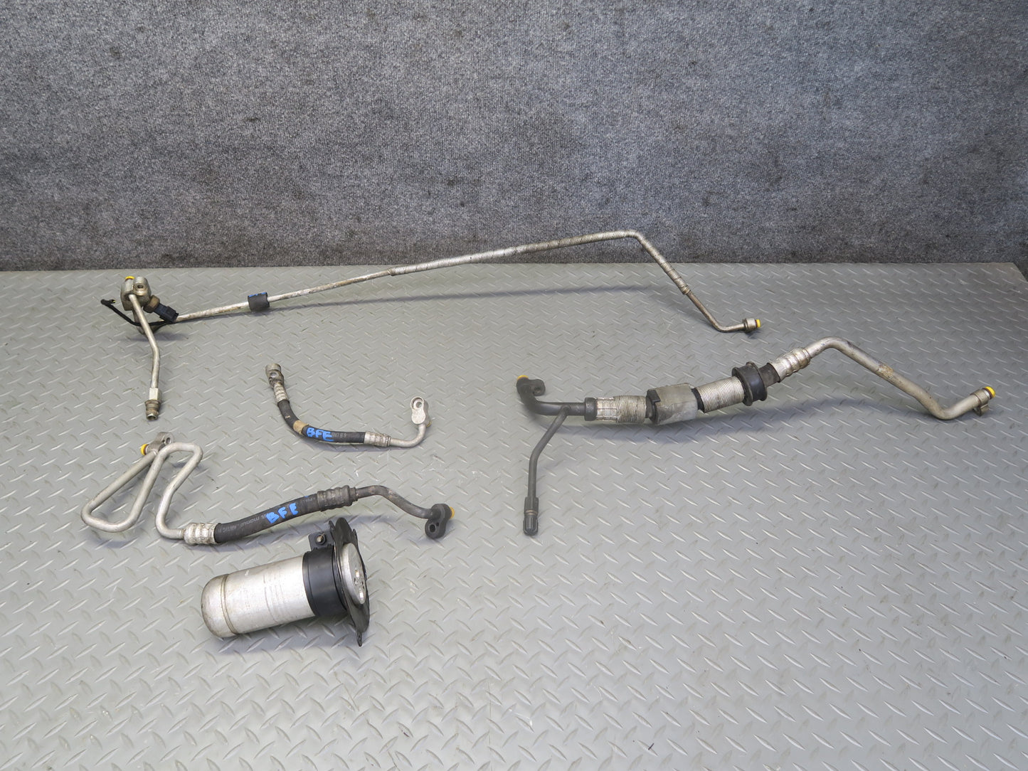 99-03 BMW E39 540ia M5 M62 Set of 5 A/C Air Condition Hose Pipe Line Dryer OEM