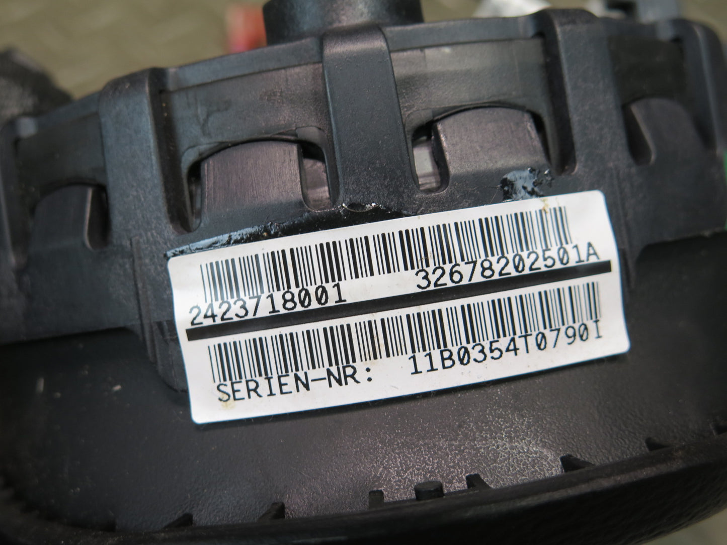 10-13 BMW E70 E71 X5 X6 FRONT LEFT DRIVER SIDE STEERING WHEEL SRS AIRBAG OEM