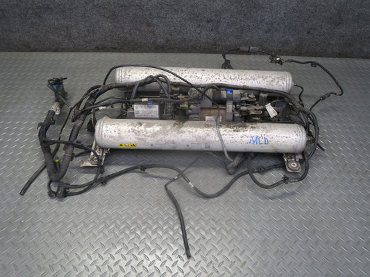2017-2020 Maserati Levante M161 Rear Air Suspension Compressor Pump w Reservoirs