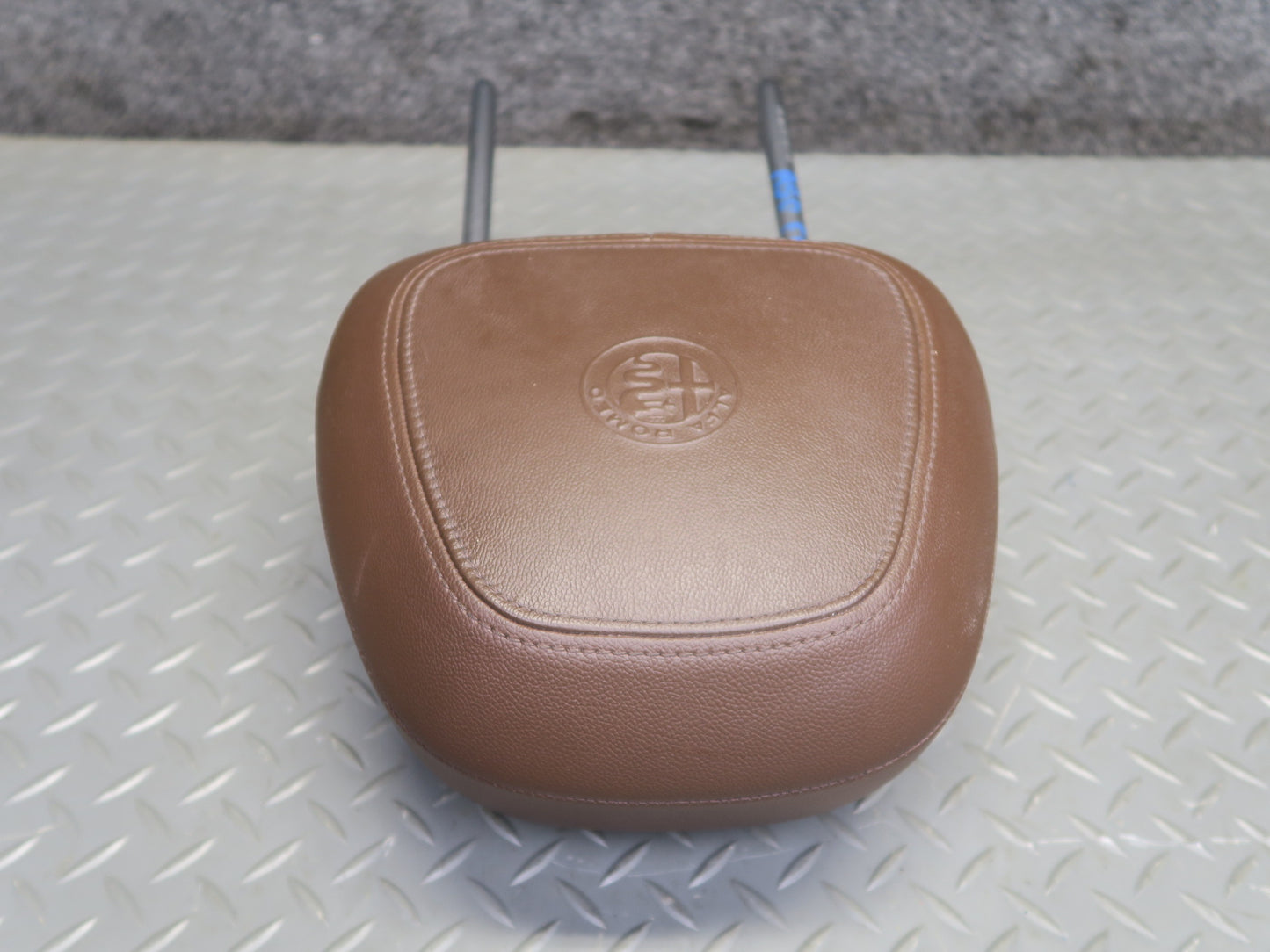 2017-2023 Alfa Romeo Stelvio Front Left & Right Seat Leather Headrest Set of 2