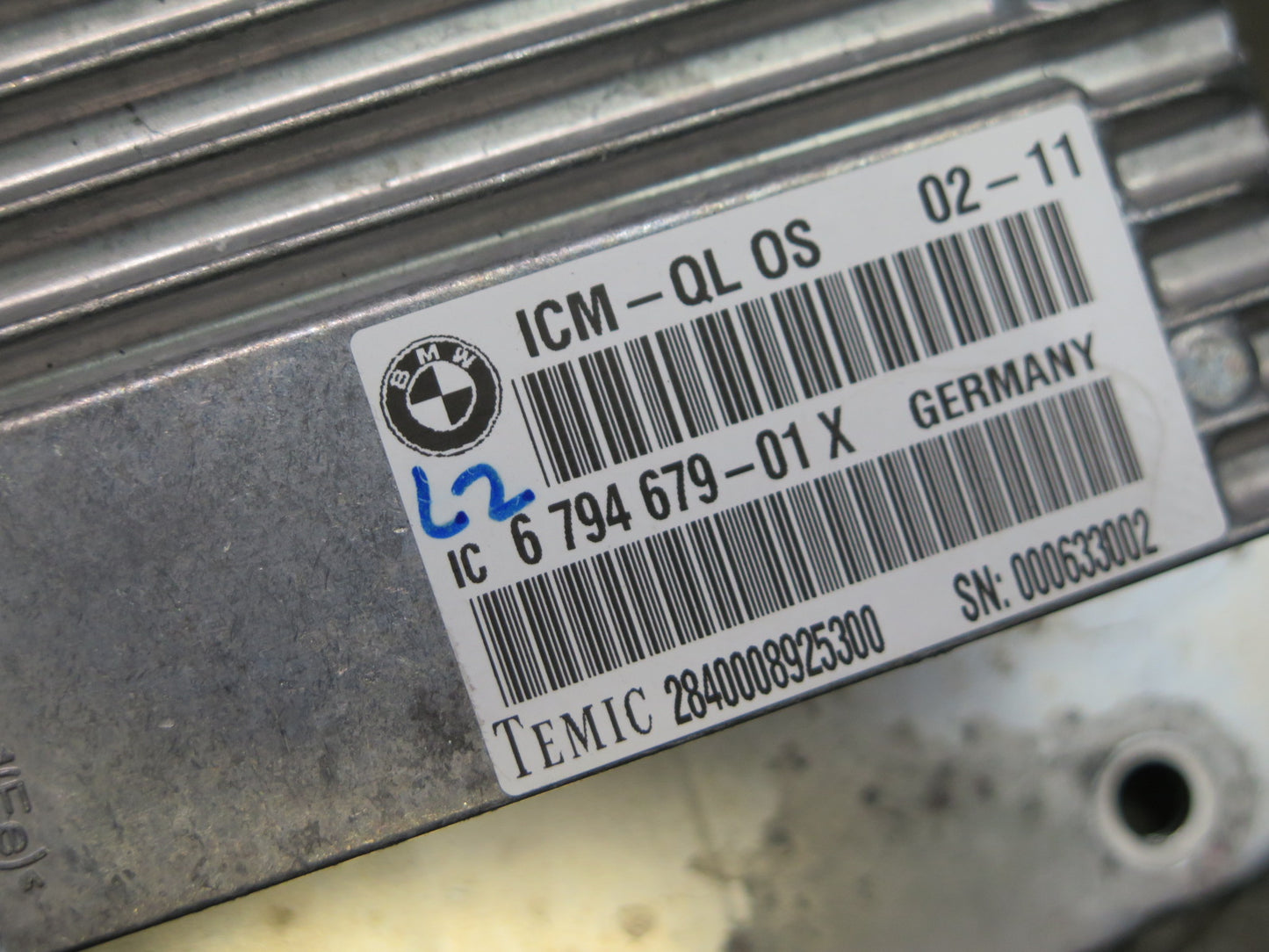2008-2014 BMW E71 E72 X6 X6M Integrated Chassis Control Module 6799121