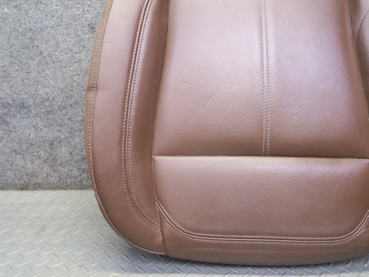 2017-2023 Alfa Romeo Stelvio Front Left Lower Seat Leather Cushion Chocolate