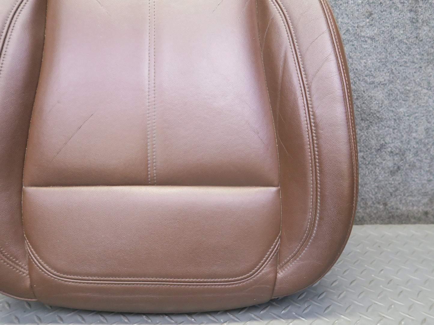 2017-2023 Alfa Romeo Stelvio Front Left Lower Seat Leather Cushion Chocolate