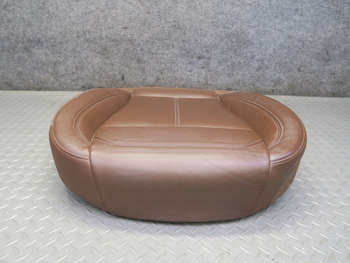 2017-2023 Alfa Romeo Stelvio Front Left Lower Seat Leather Cushion Chocolate
