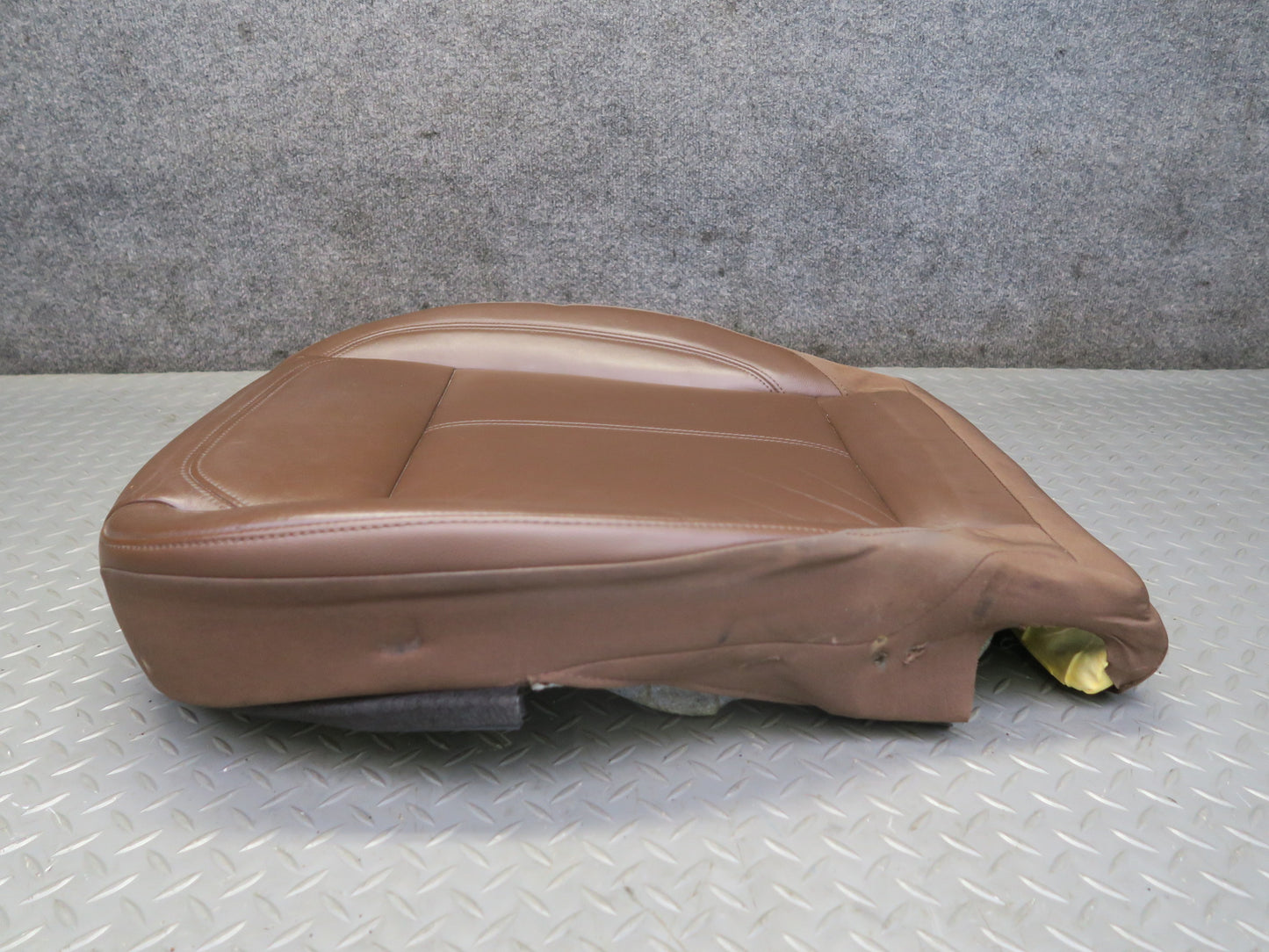 2017-2023 Alfa Romeo Stelvio Front Left Lower Seat Leather Cushion Chocolate