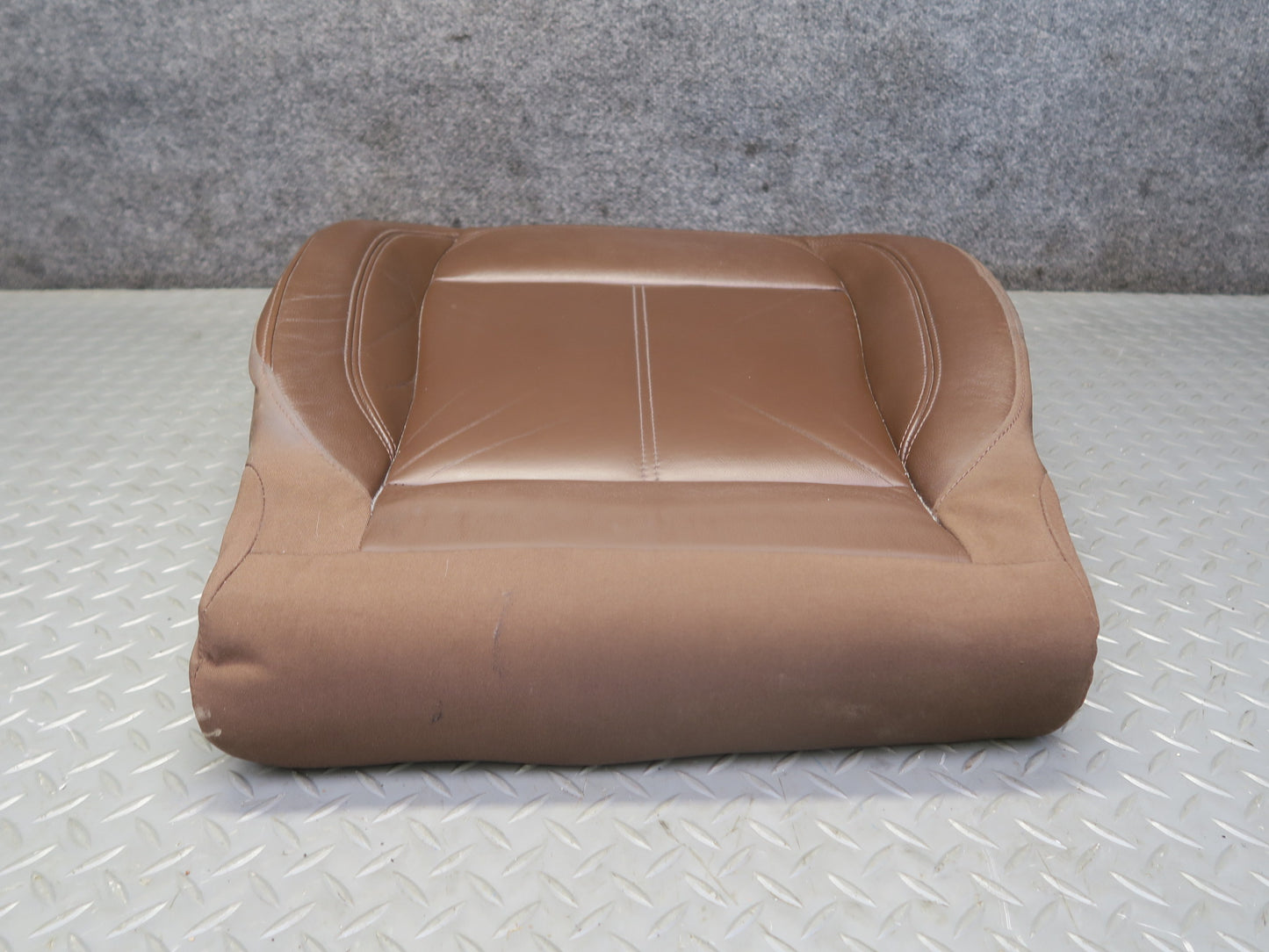 2017-2023 Alfa Romeo Stelvio Front Left Lower Seat Leather Cushion Chocolate