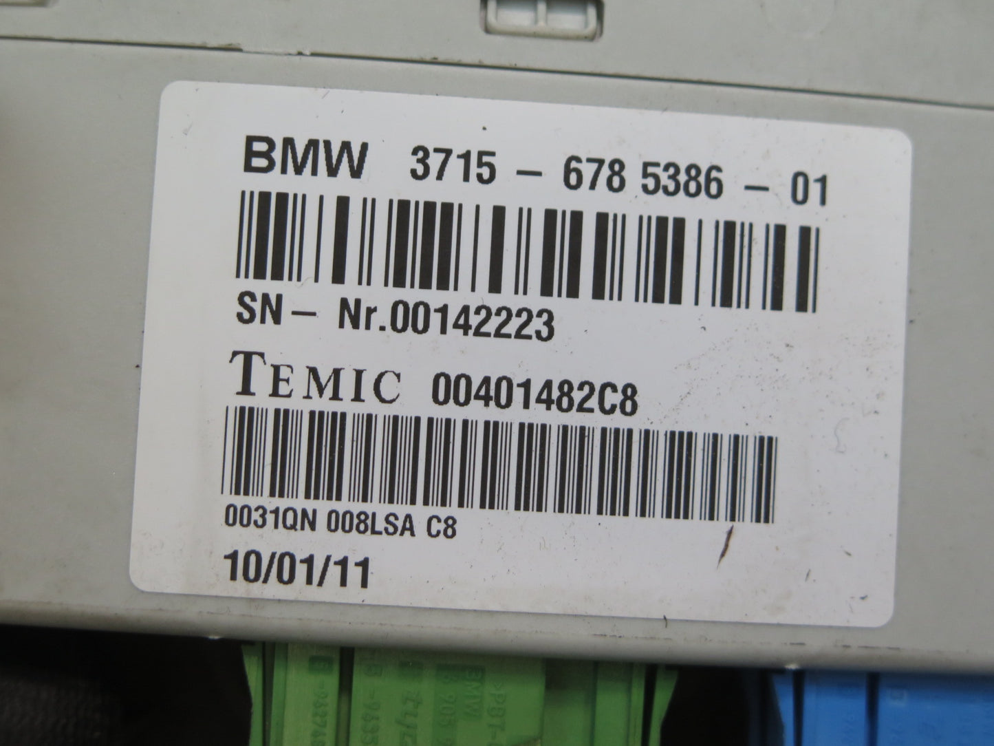 2008-2014 BMW E71 E72 X6 X6M Active Suspension Control Module 6785386