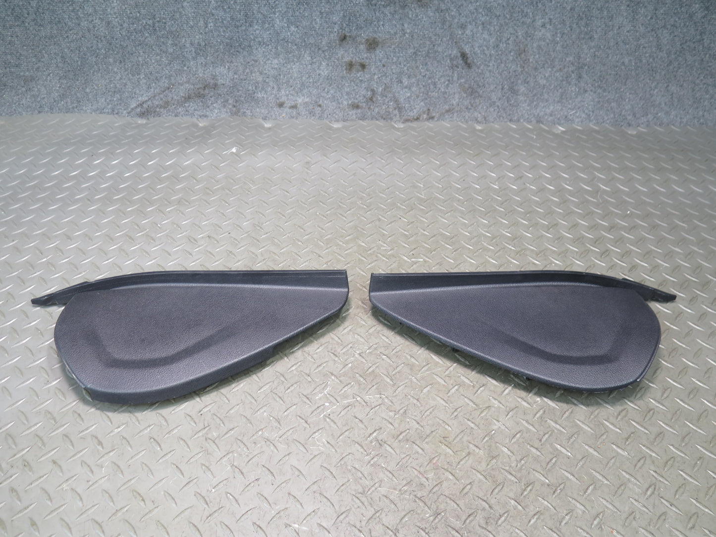 2014-2018 BMW F15 X5 Dash Front Left & Right END Cap Trim Cover Panel Set of 2
