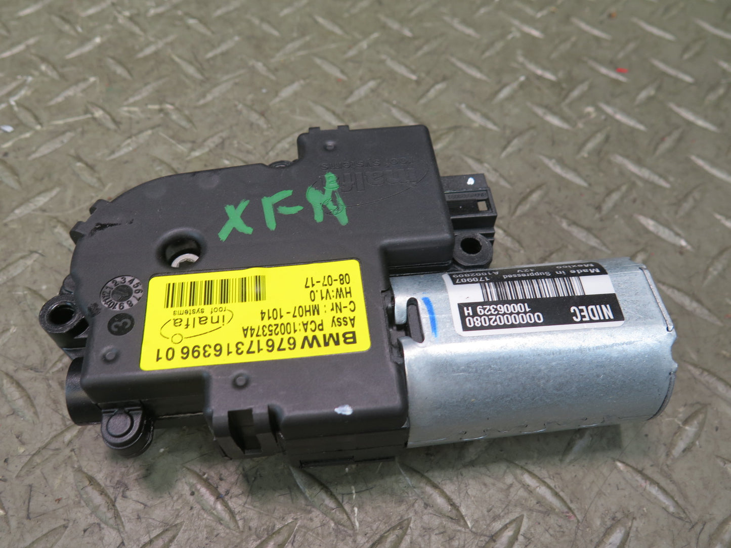 2014-2018 BMW F15 X5 Sunroof Motor Drive Unit 67617316396 93K Miles