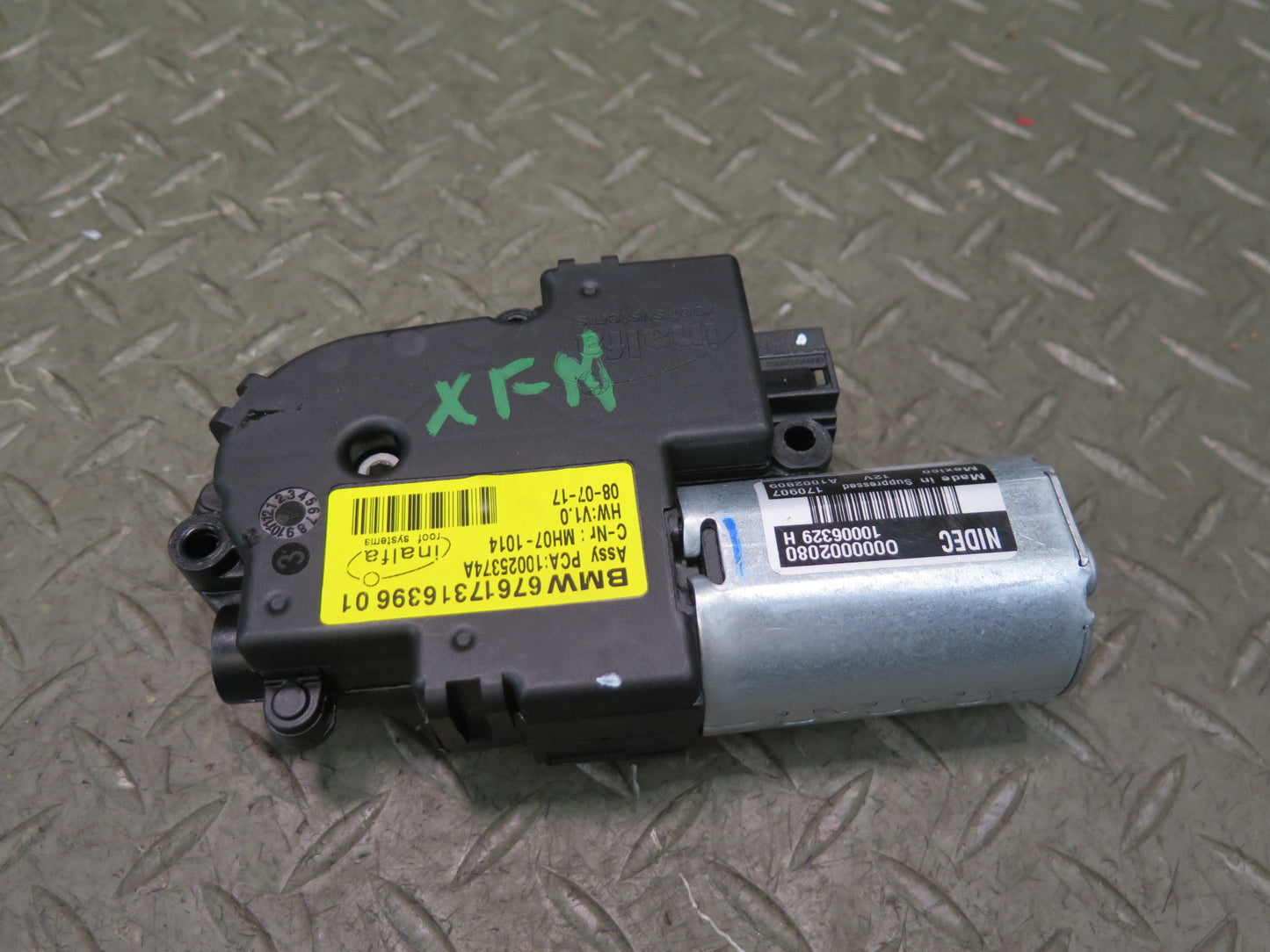 2014-2018 BMW F15 X5 Sunroof Motor Drive Unit 67617316396 93K Miles