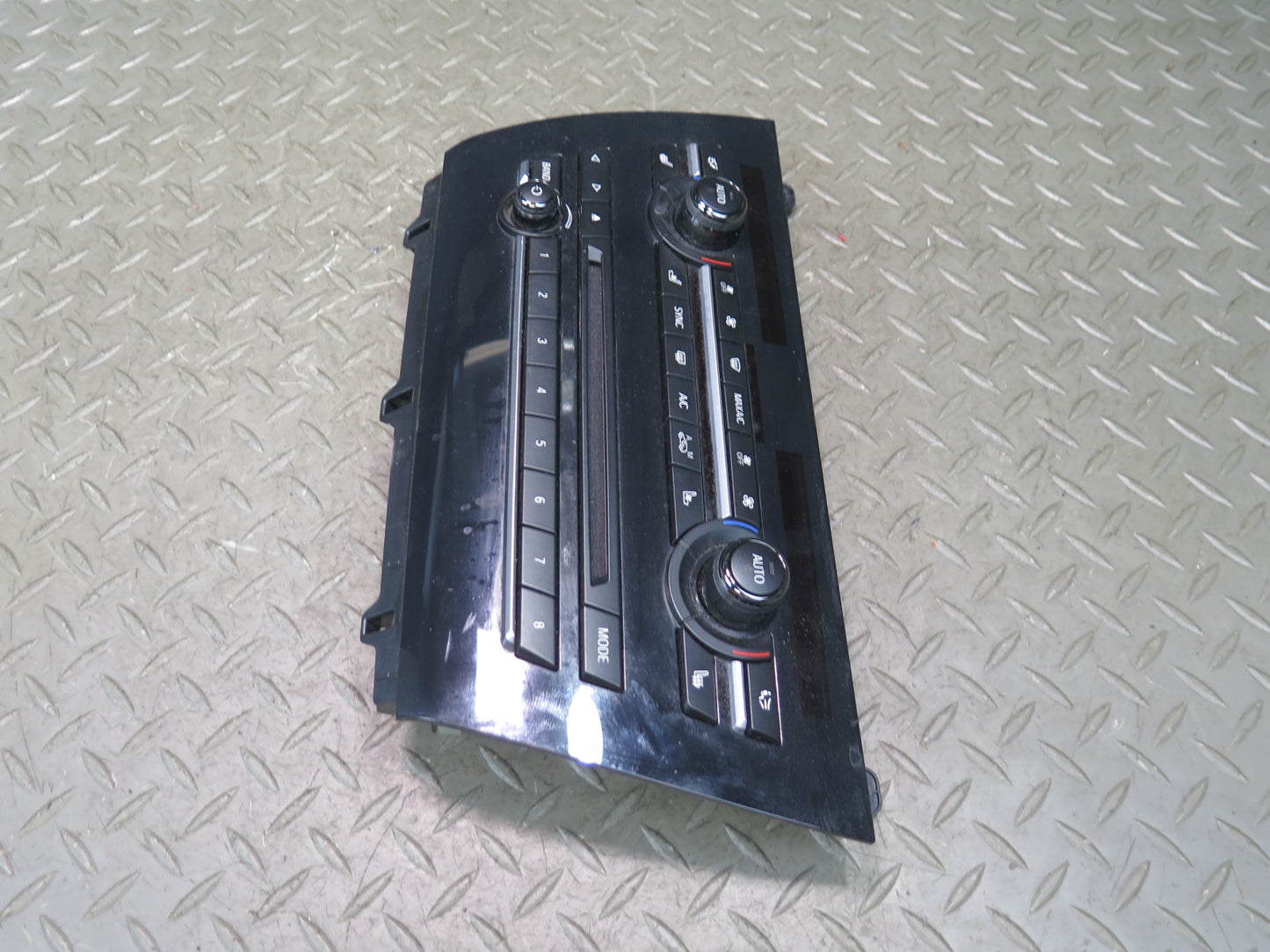 2014-2018 BMW F15 X5 Radio CD Player & A/C Heater Climate Control Switch Panel