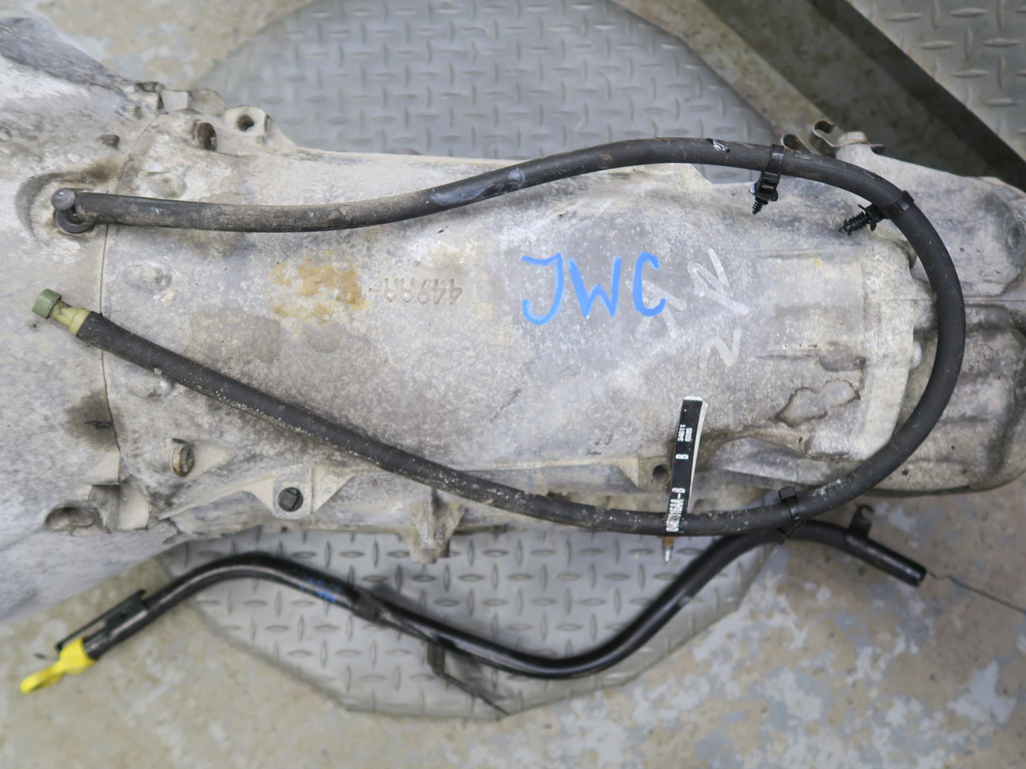 12-17 Jeep Wrangler 3.6L W5A580 Auto Transmission w Torque Converter 75K OEM