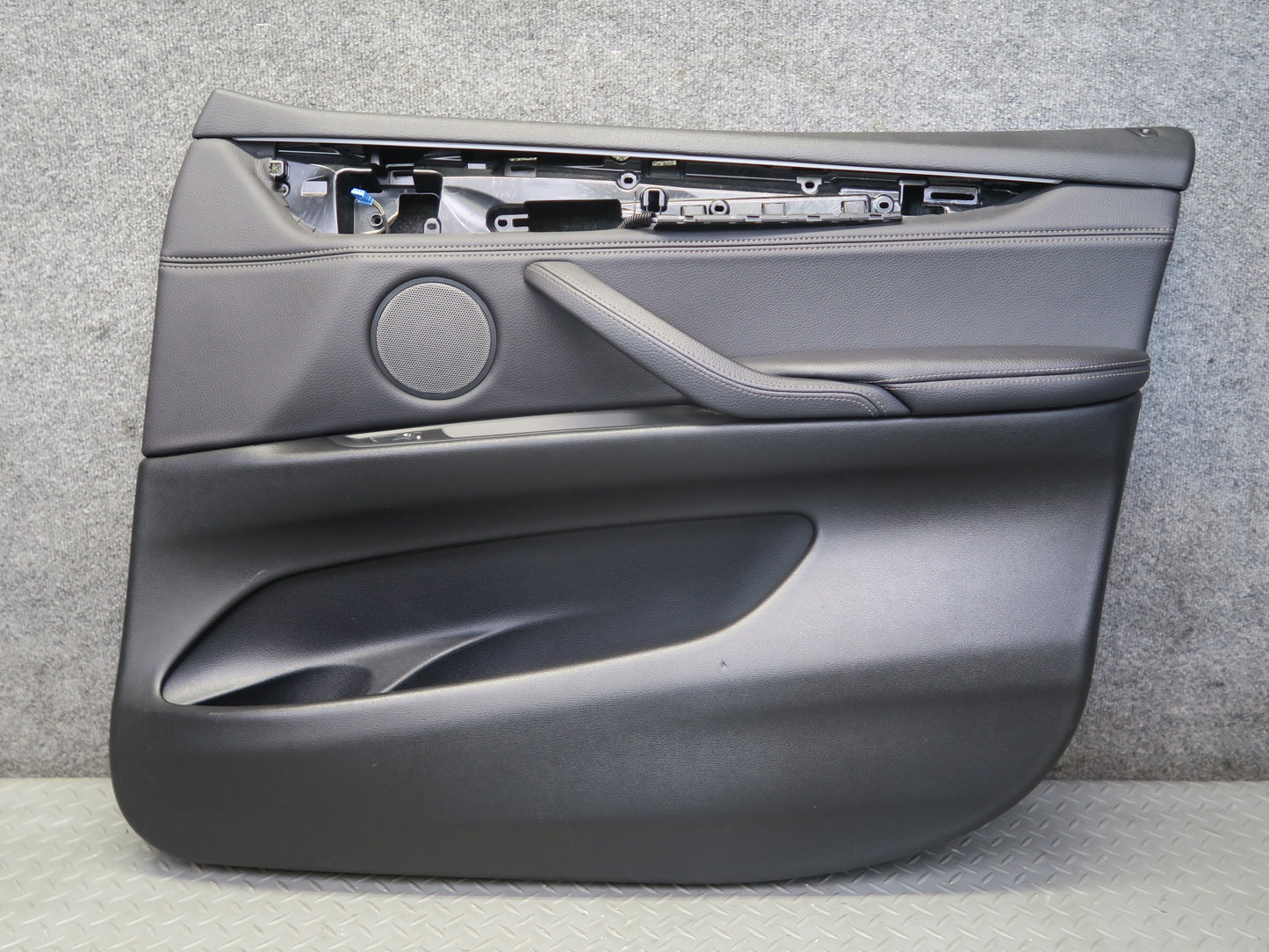 2014-2018 BMW F15 X5 Front Left & Right Door Interior Trim Panel Cover Black