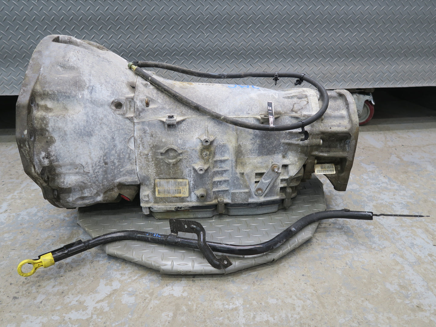12-17 Jeep Wrangler 3.6L W5A580 Auto Transmission w Torque Converter 75K OEM
