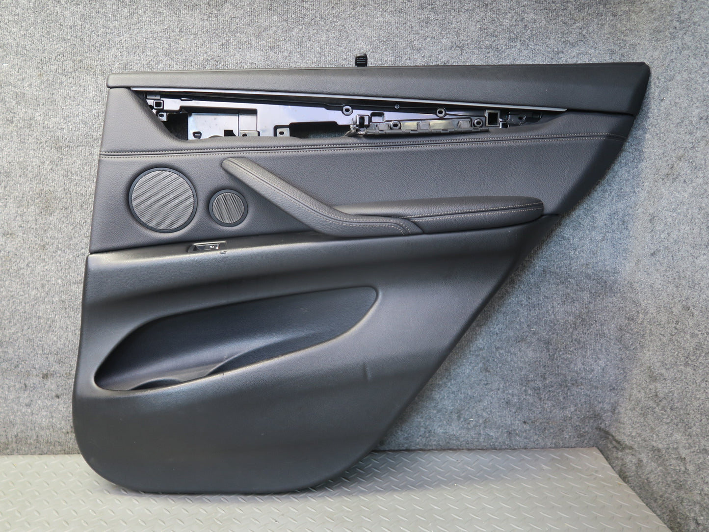 2014-2018 BMW F15 X5 Rear Left & Right Door Interior Trim Panel Cover Black
