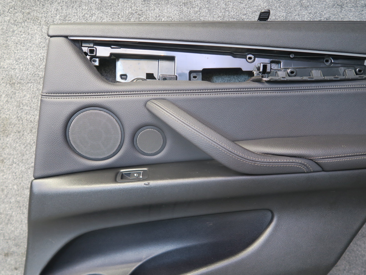 2014-2018 BMW F15 X5 Rear Left & Right Door Interior Trim Panel Cover Black