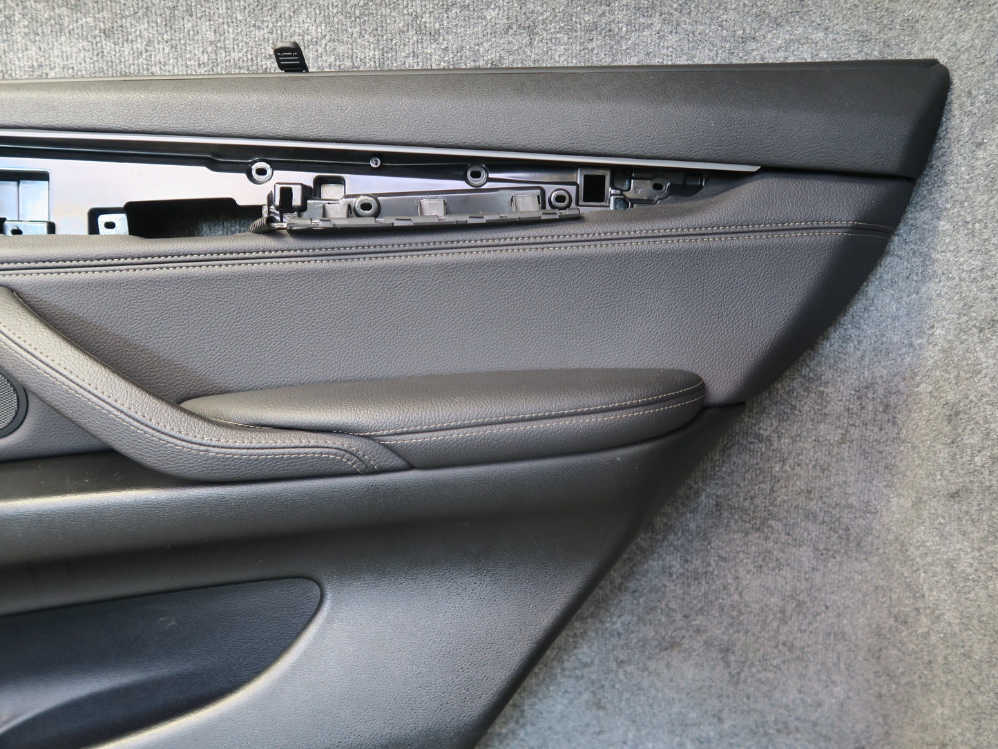2014-2018 BMW F15 X5 Rear Left & Right Door Interior Trim Panel Cover Black