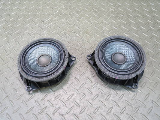 2014-2018 BMW F15 X5 Front Left & Right Door TOP Hi-fi Harman Audio Speaker Set