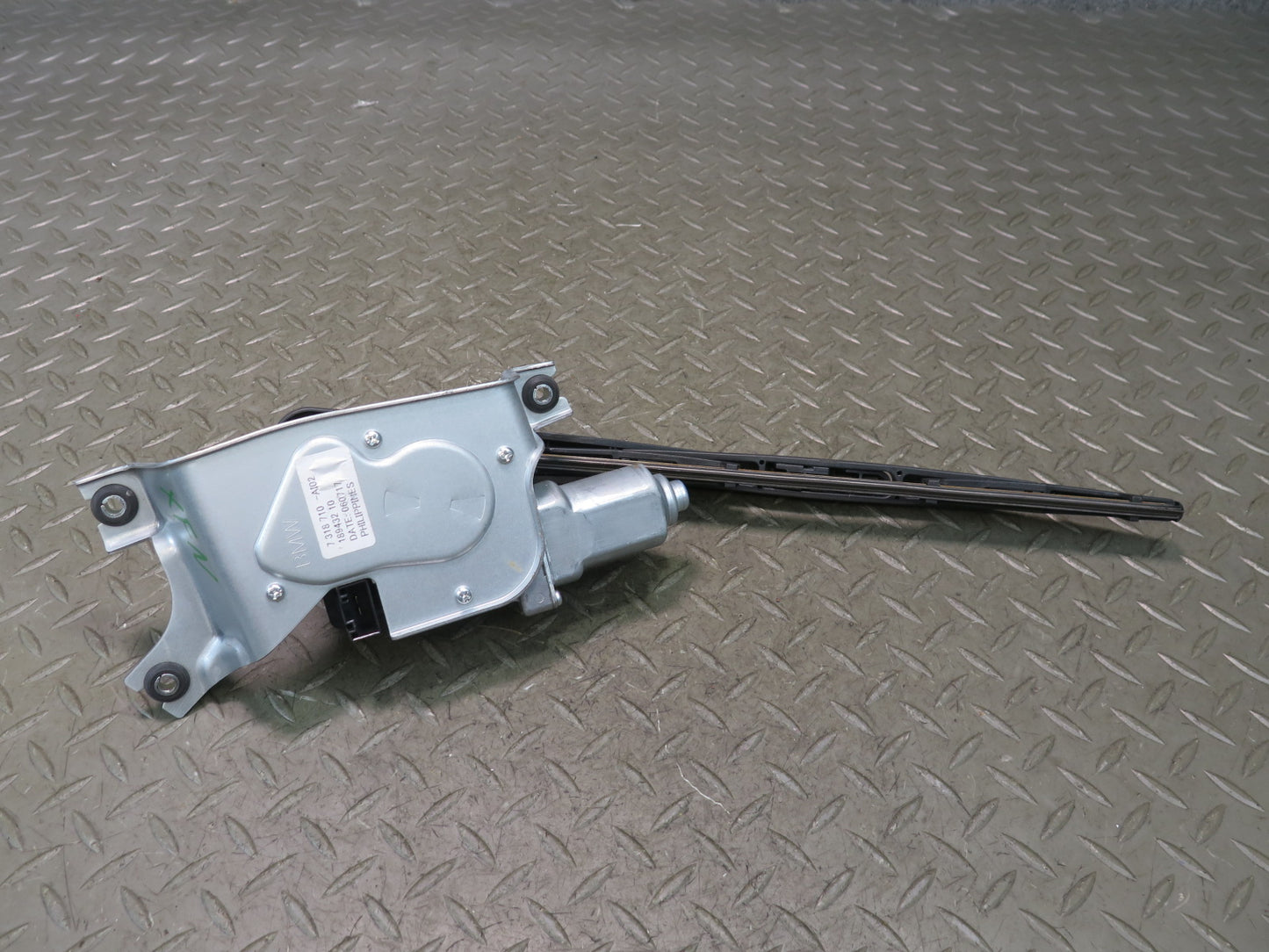 2014-2018 BMW F15 X5 Rear Trunk Lid Tailgate Liftgate Wiper Motor W/ Arm
