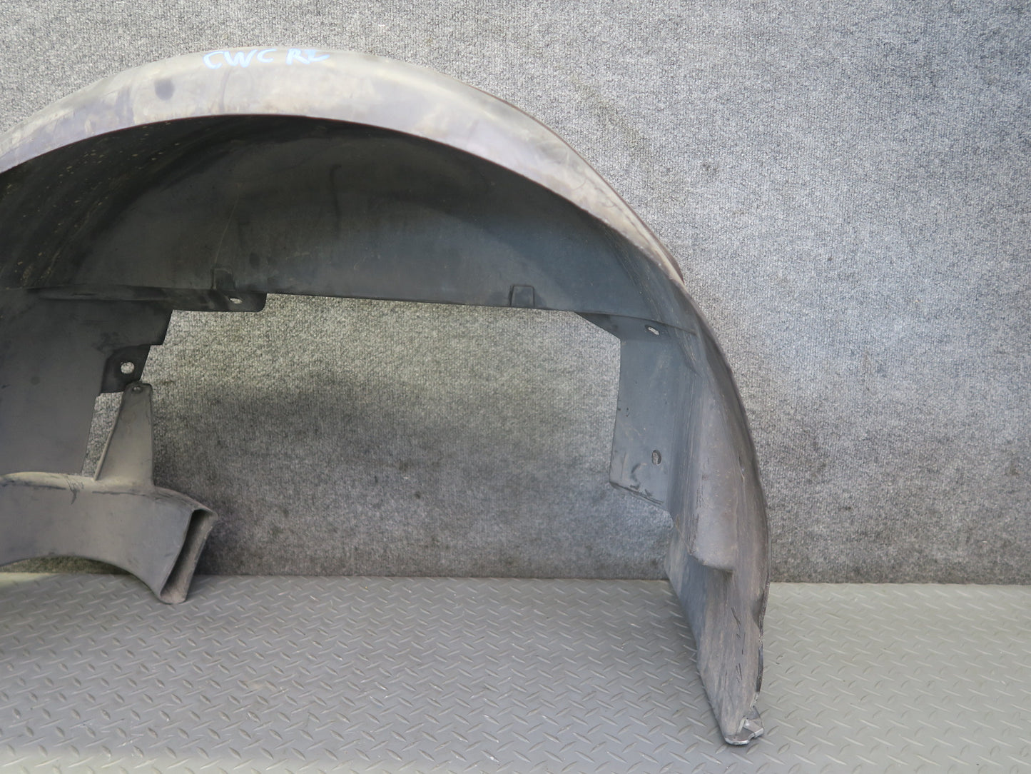 05-13 Chevrolet Corvette C6 Base Rear Left Fender Liner Splash Shield Guard OEM