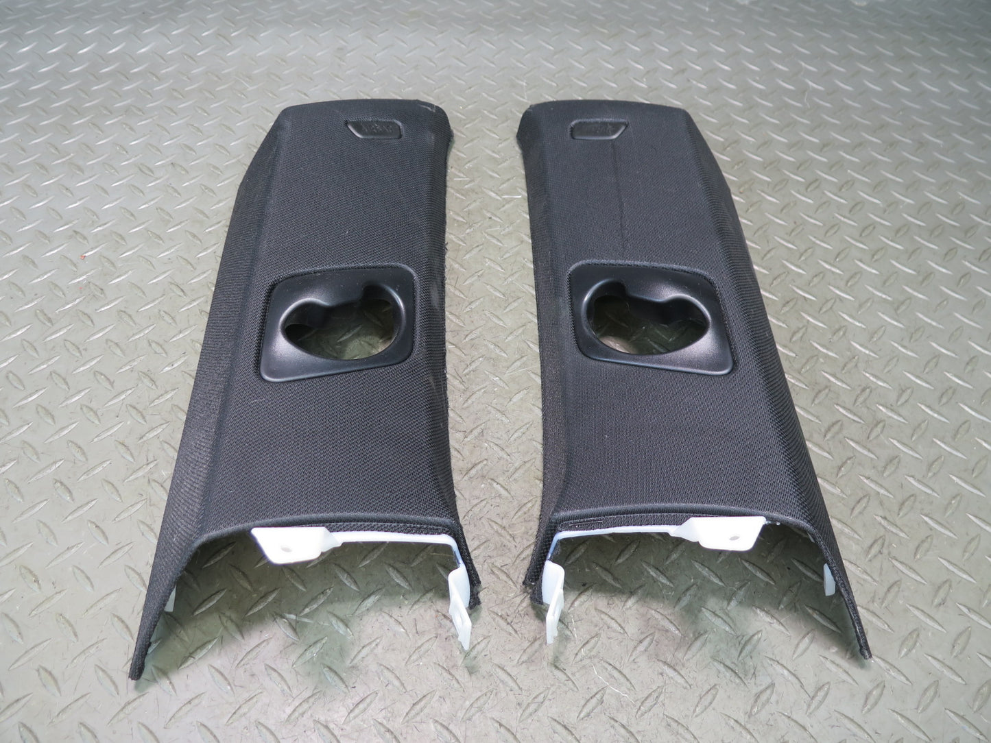 2014-2018 BMW F15 X5 Rear Interior C Pillar Upper Trim Cover Panel Set of 2