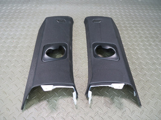 2014-2018 BMW F15 X5 Rear Interior C Pillar Upper Trim Cover Panel Set of 2