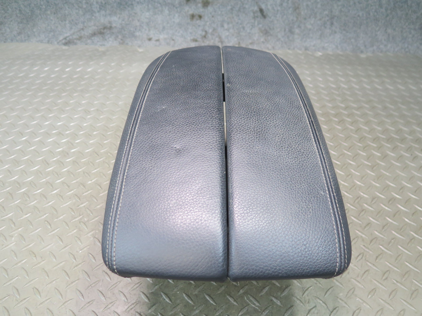2014-2018 BMW F15 X5 Front Center Console Leather Armrest Compartment Storage