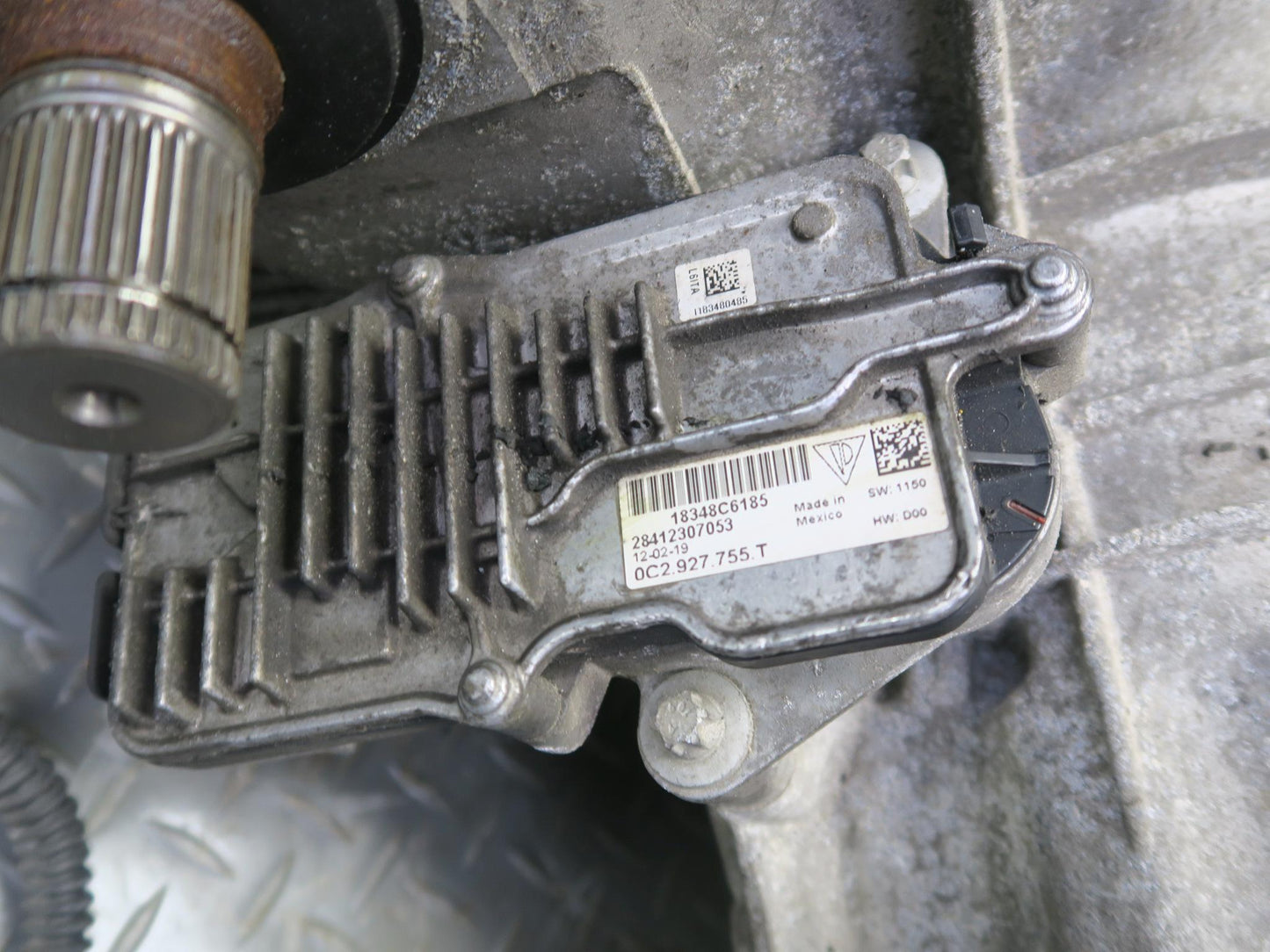 11-14 Porsche Cayenne 958 4.8L AWD Transmission Transfer Case Box w Motor