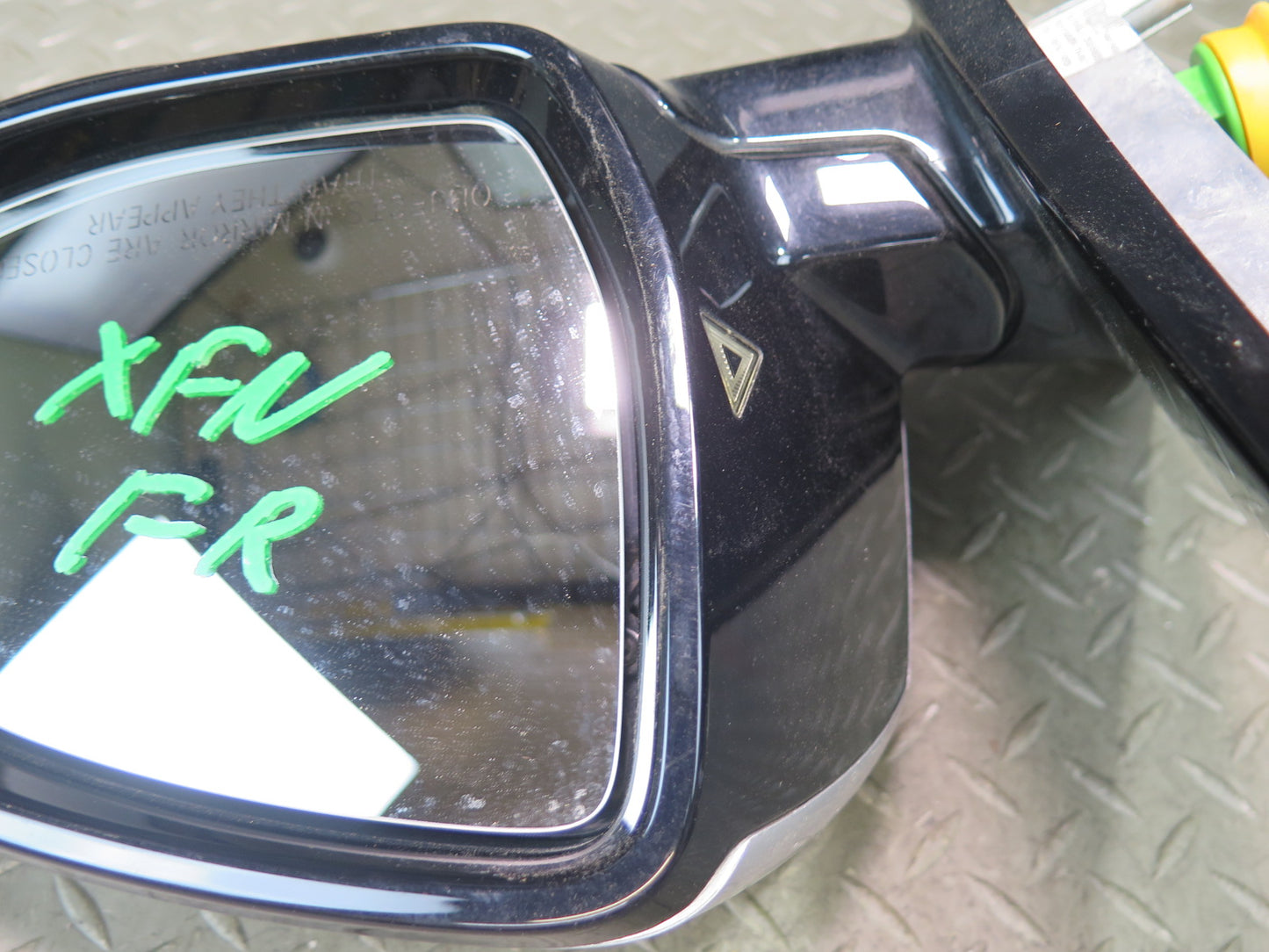 14-18 BMW F15 X5 Front Right Door Exterior Side View Blind Spot Mirror W/ Camera