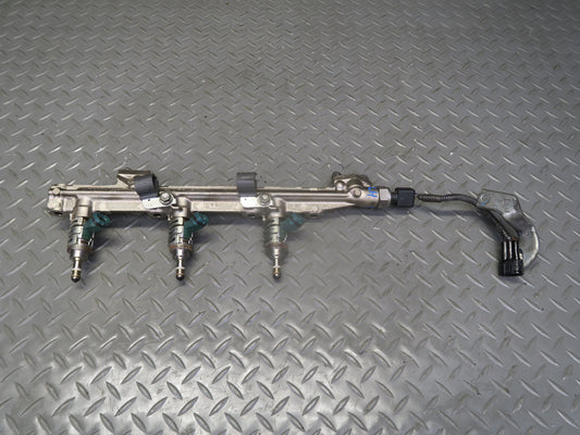 06-13 Lexus IS250 2GRFSE 2.5L Right Side Fuel Rail w Injector Set OEM