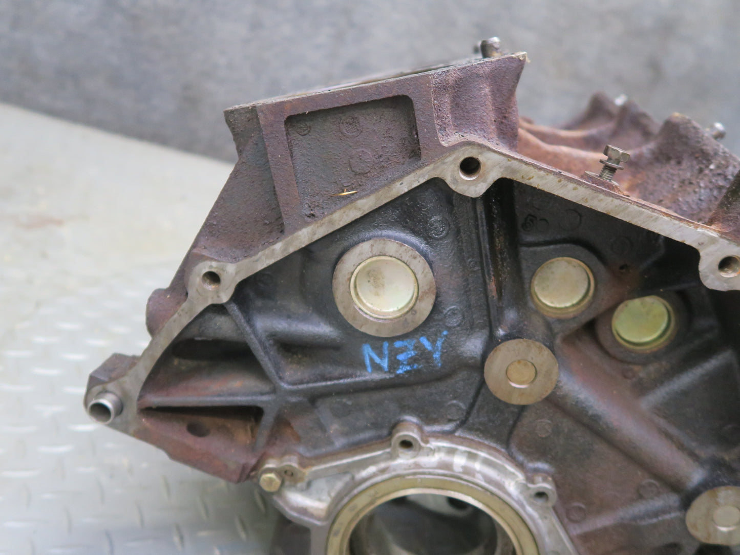 87-89 Nissan Z31 300ZX VG30E NA Engine Motor Block w Oil Dipstick OEM