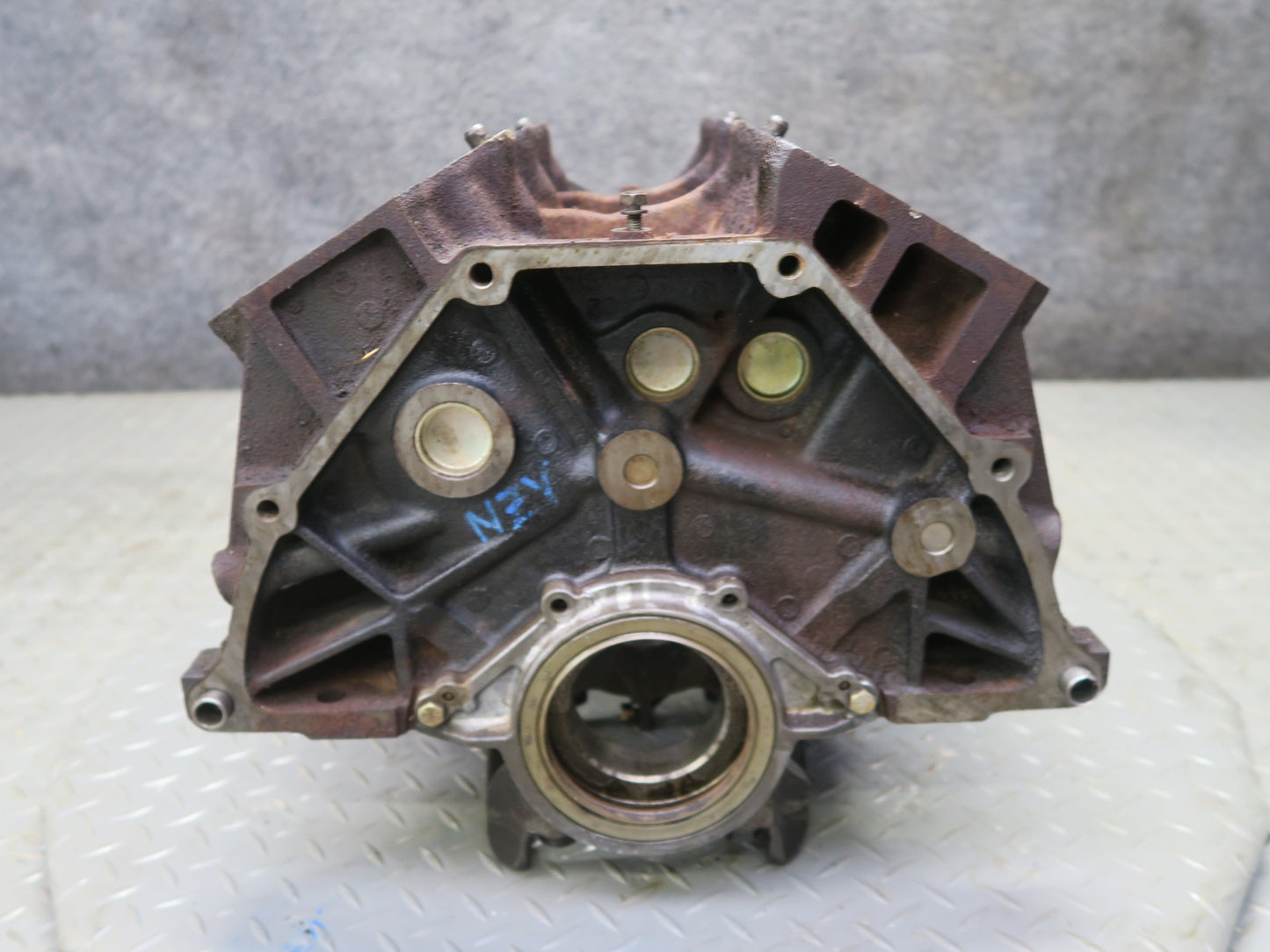 87-89 Nissan Z31 300ZX VG30E NA Engine Motor Block w Oil Dipstick OEM