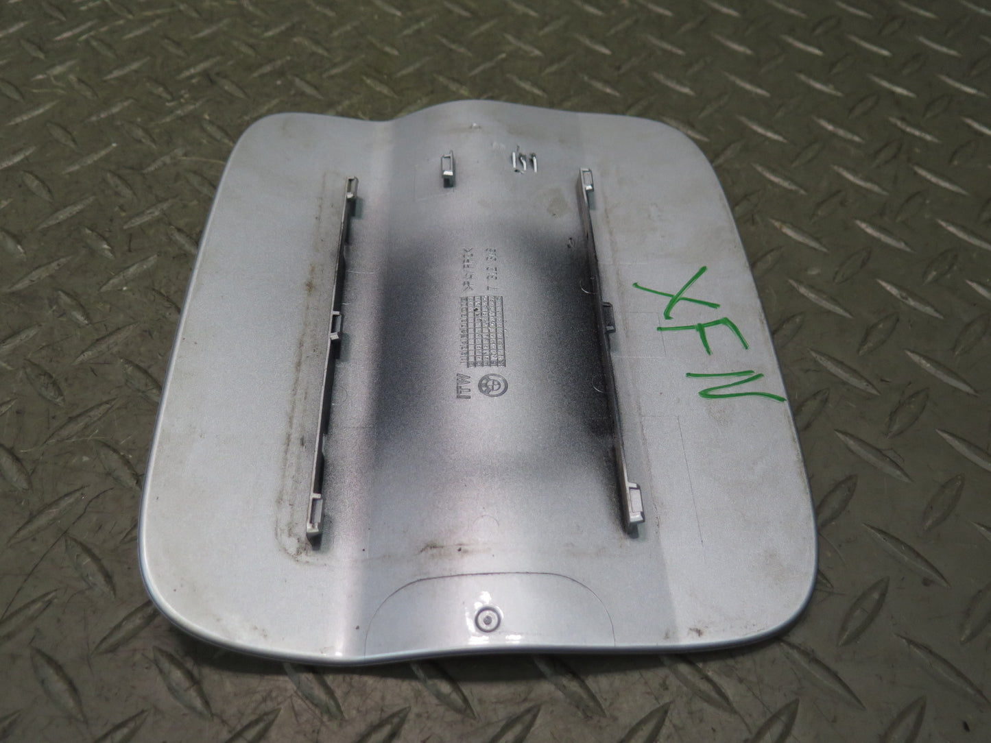 2014-2018 BMW F15 X5 Fuel Tank Filler Door Lid Cover Silver 7312316