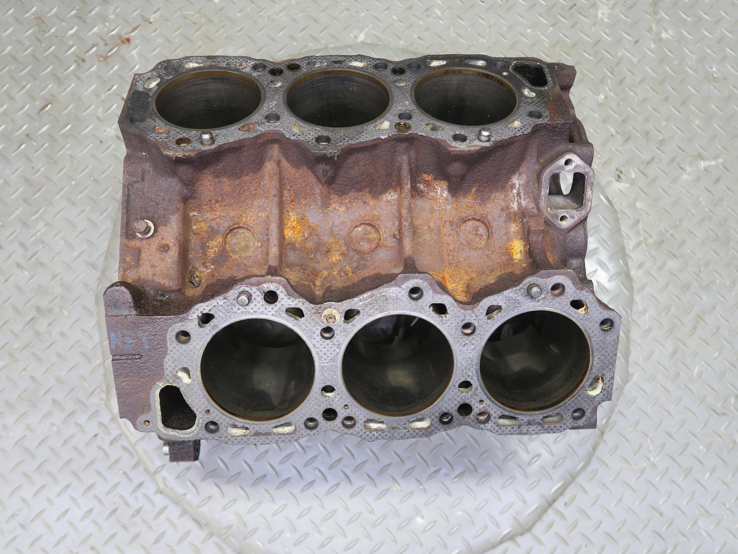 87-89 Nissan Z31 300ZX VG30E NA Engine Motor Block w Oil Dipstick OEM