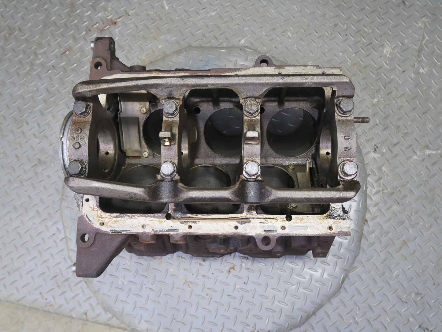 87-89 Nissan Z31 300ZX VG30E NA Engine Motor Block w Oil Dipstick OEM