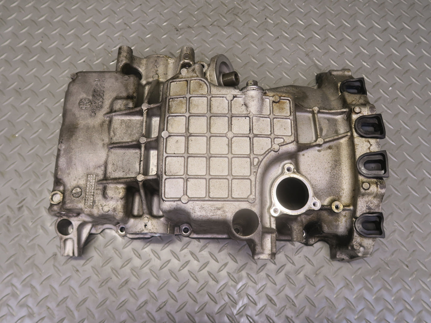 2017-2020 Alfa Romeo Stelvio 2.0L AWD Engine Motor Lower Oil Pan 88K Miles