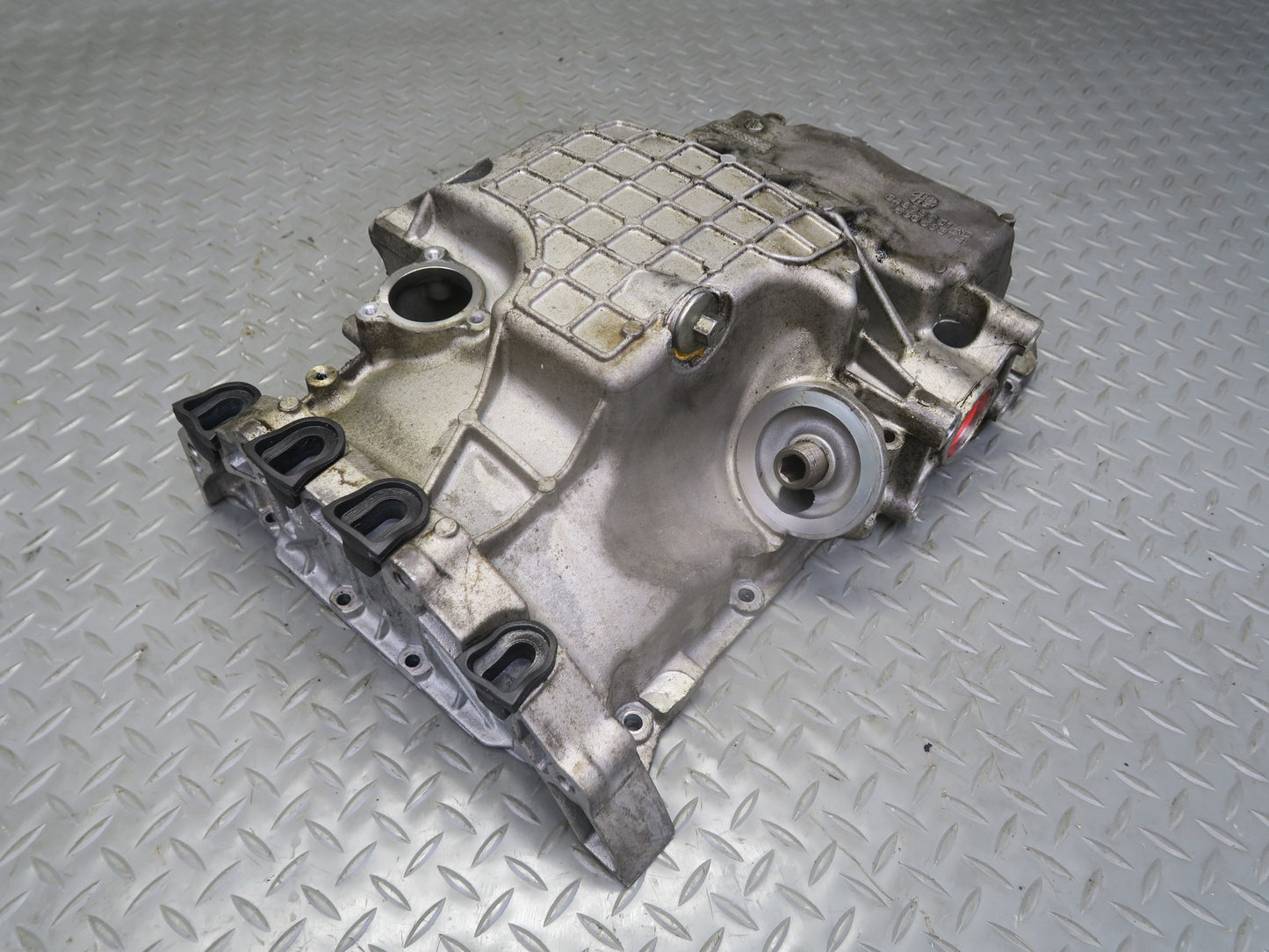 2017-2020 Alfa Romeo Stelvio 2.0L AWD Engine Motor Lower Oil Pan 88K Miles