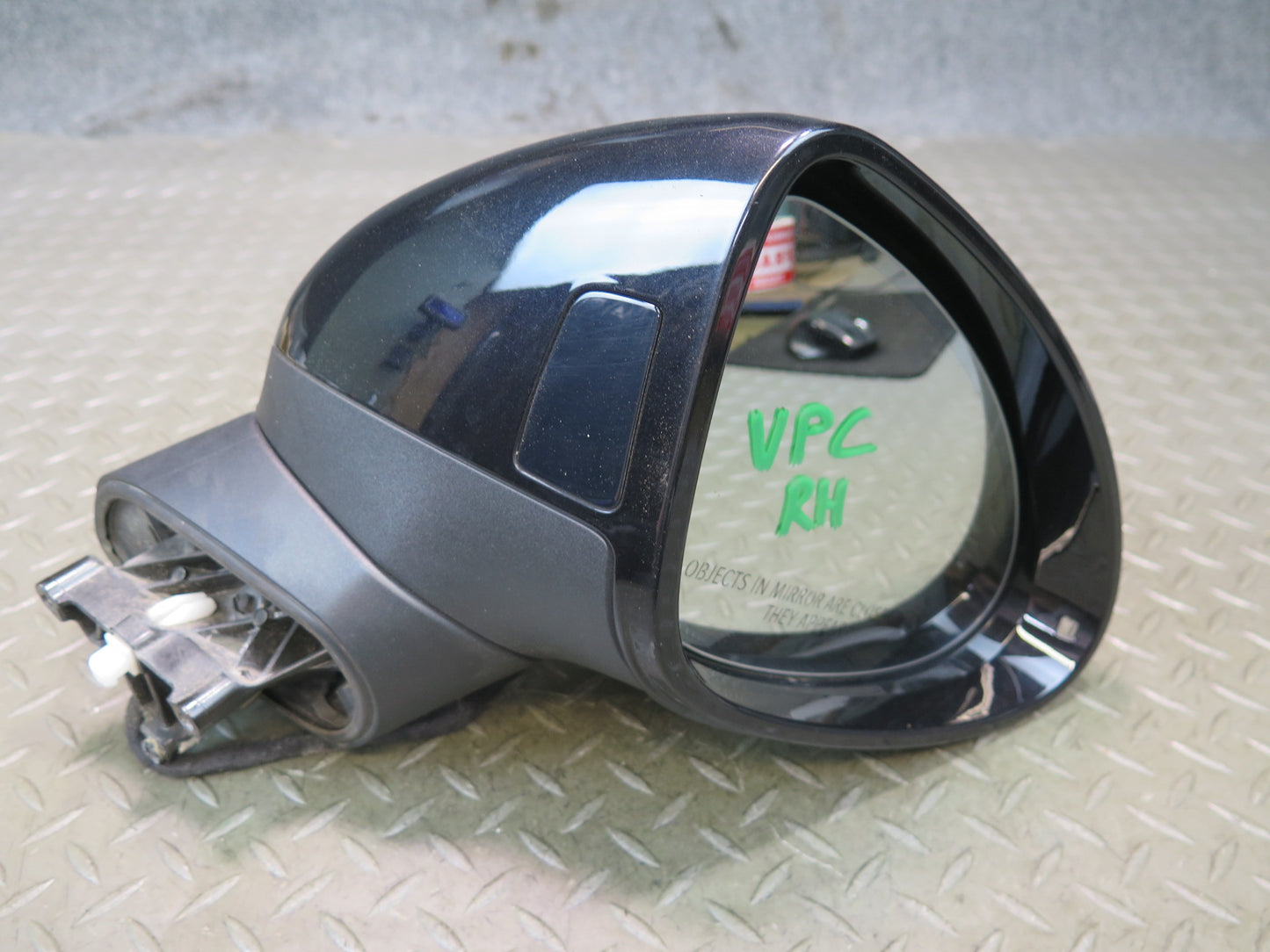15-18 Porsche Cayenne 958.2 Right Door Auto Dim Side View Mirror w Blind Spot