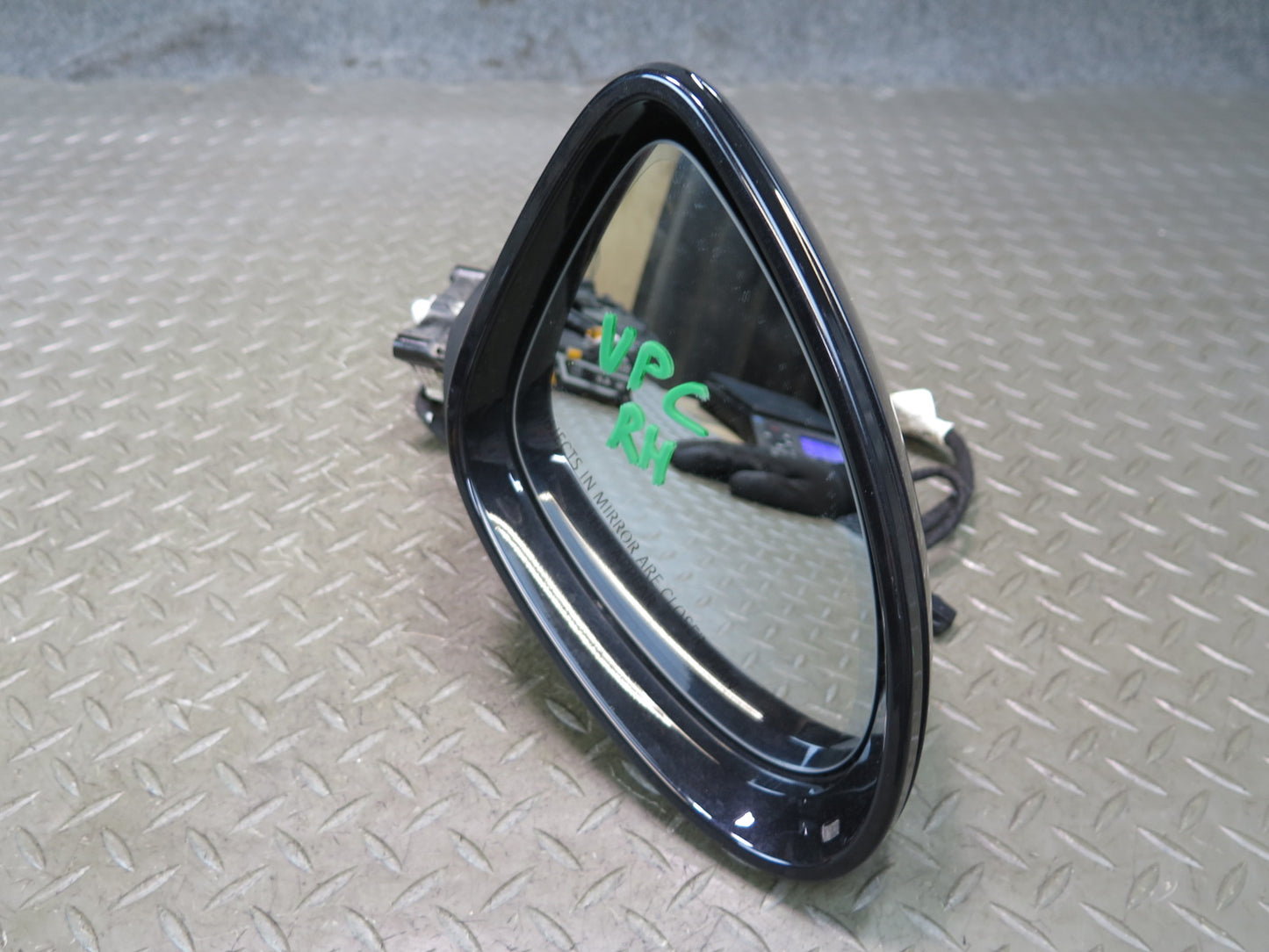 15-18 Porsche Cayenne 958.2 Right Door Auto Dim Side View Mirror w Blind Spot