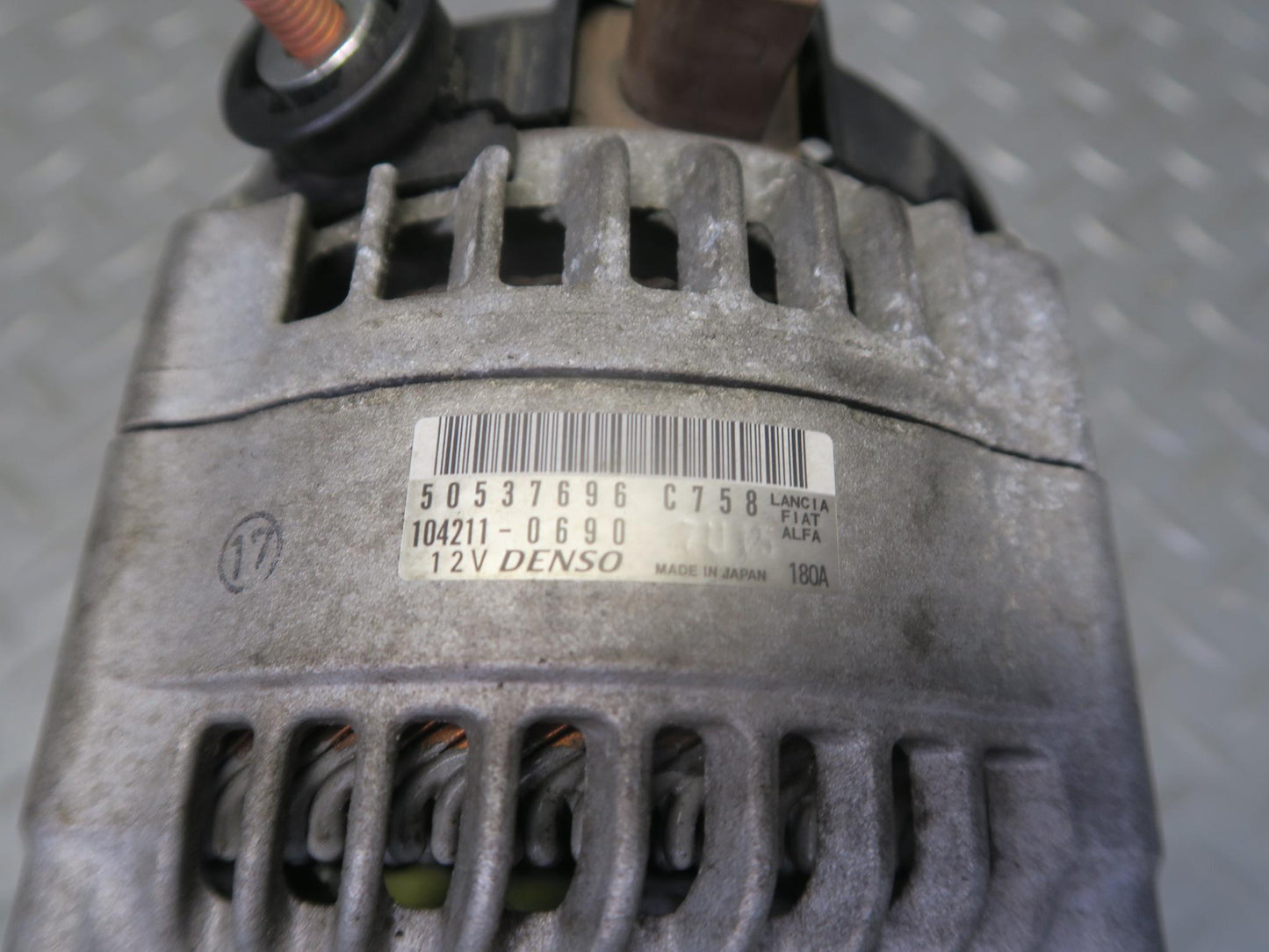 2017-2023 Alfa Romeo Stelvio 2.0L AWD 180A Engine Alternator Generator 50537696