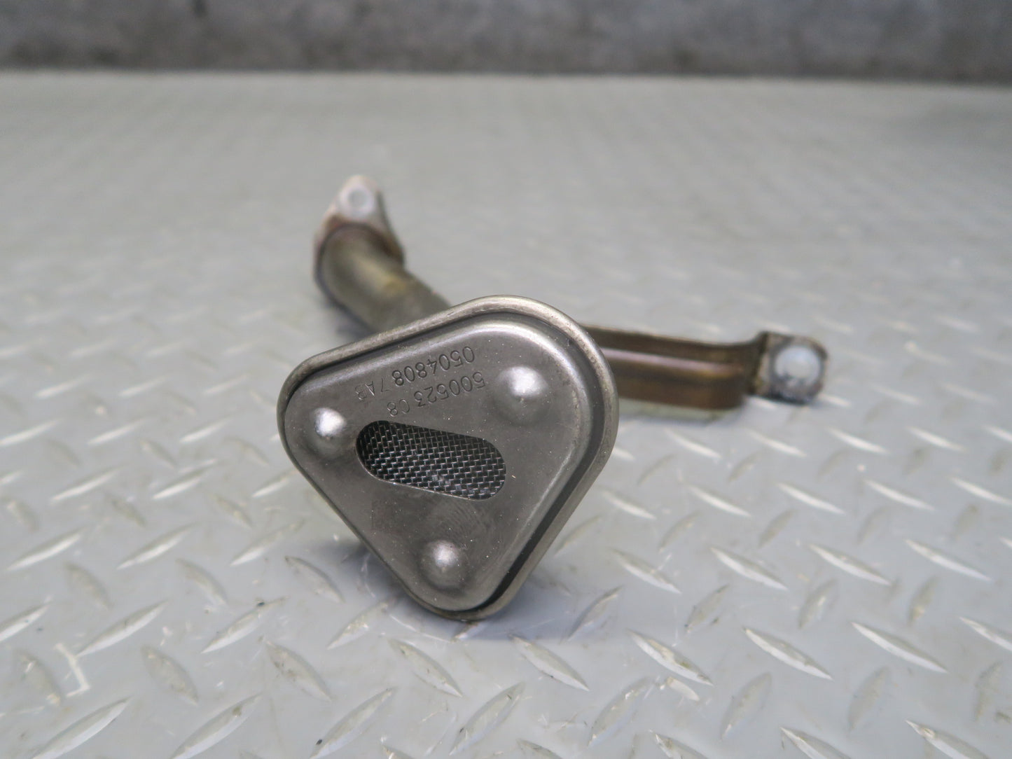 2017-2020 Alfa Romeo Stelvio 2.0L Oil Pick UP Tube Strainer 0504808 88K Miles