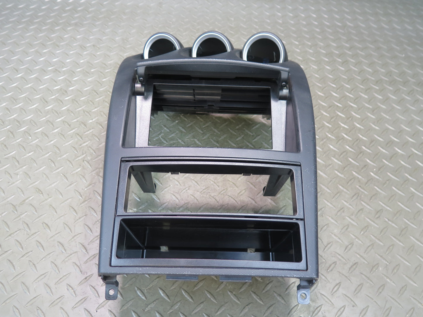 2004 Nissan Z33 350Z Dash Front Center Trim Bezel Cover Panel w Storage OEM