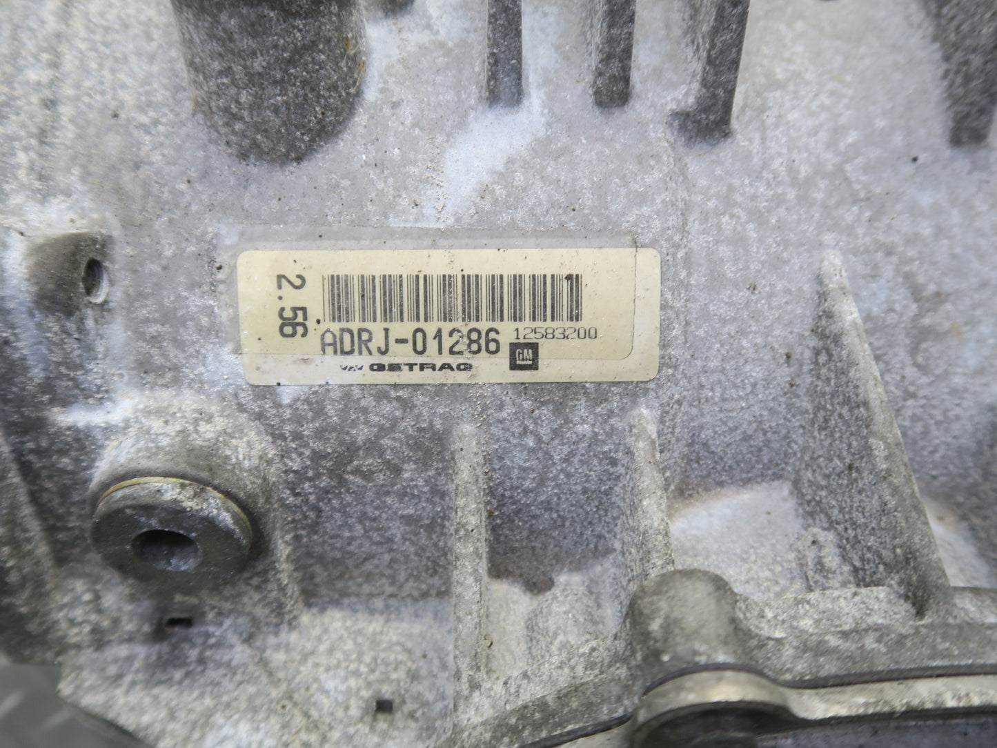 06-07 Chevrolet Corvette C6 Rear Differential Carrier 2:56 Ratio 12583200 OEM