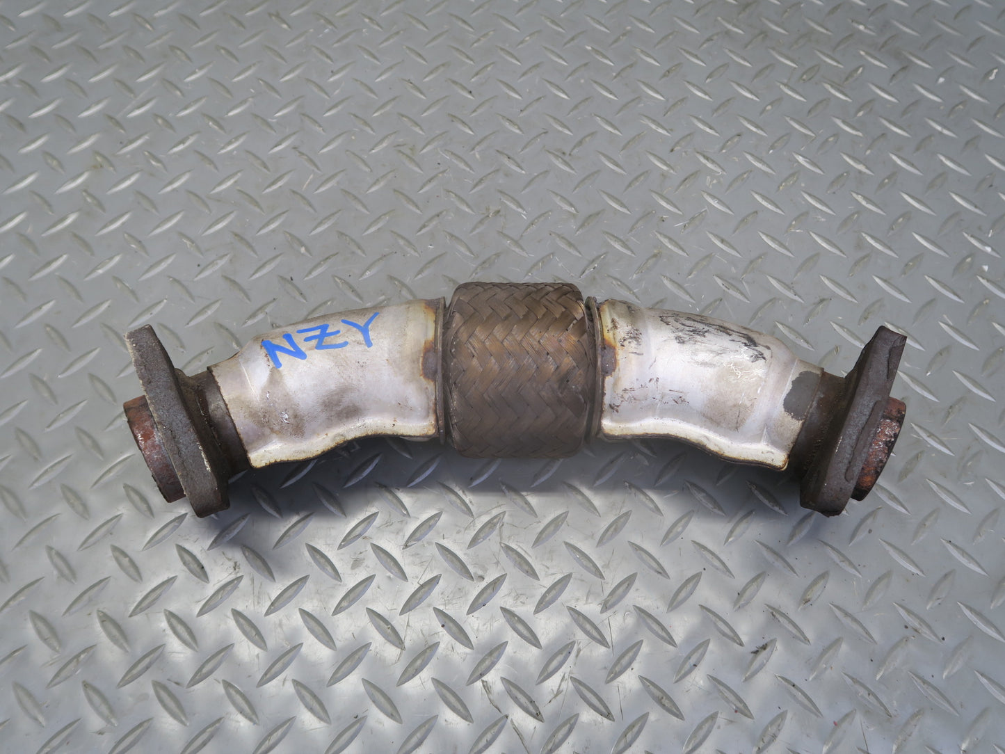 84-89 Nissan 300ZX Z31 VG30E NON Turbo Exhaust Manifold Crossover Flex Pipe OEM