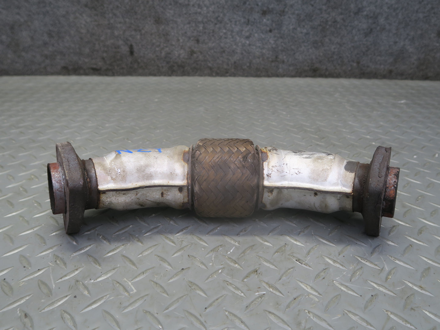84-89 Nissan 300ZX Z31 VG30E NON Turbo Exhaust Manifold Crossover Flex Pipe OEM
