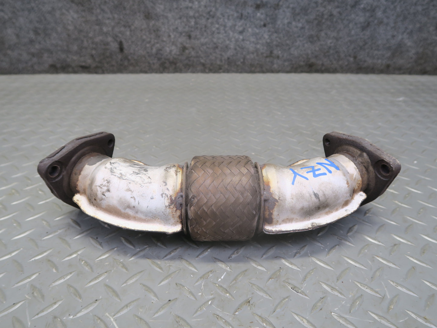 84-89 Nissan 300ZX Z31 VG30E NON Turbo Exhaust Manifold Crossover Flex Pipe OEM